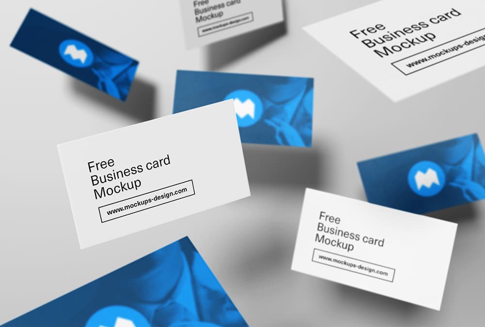 Free Flying Style Business Card