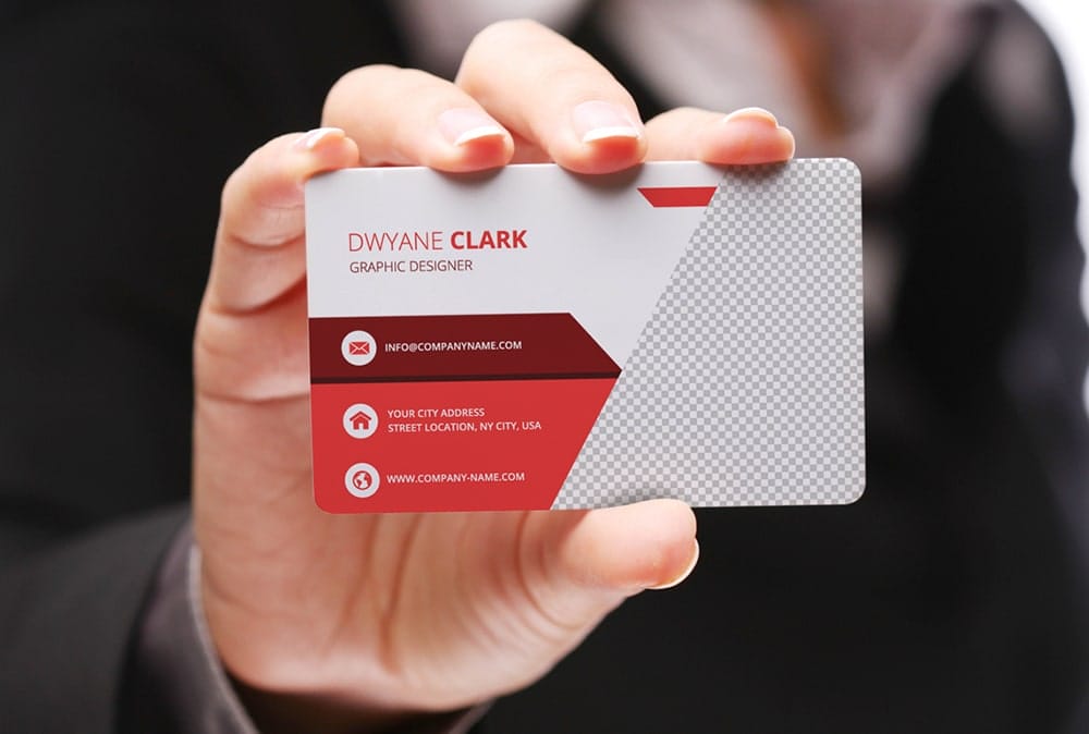 Free Mockup Business Card PSD