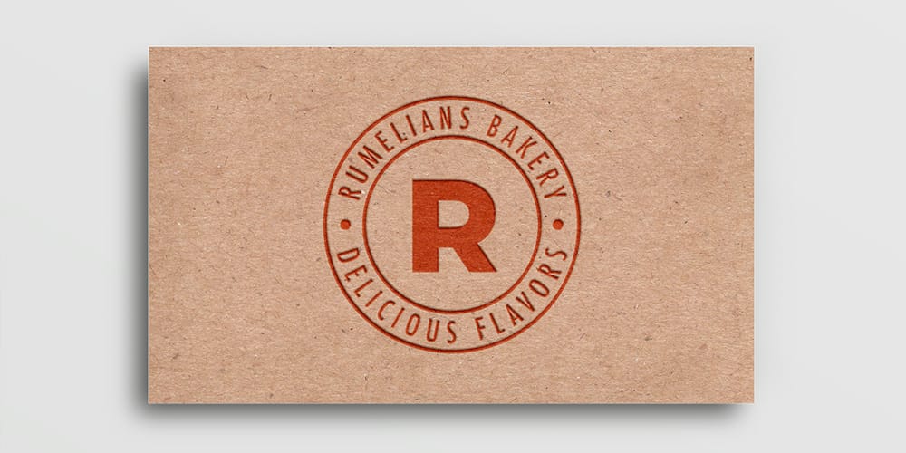 Free Recycled Paper Business Cardup PSD