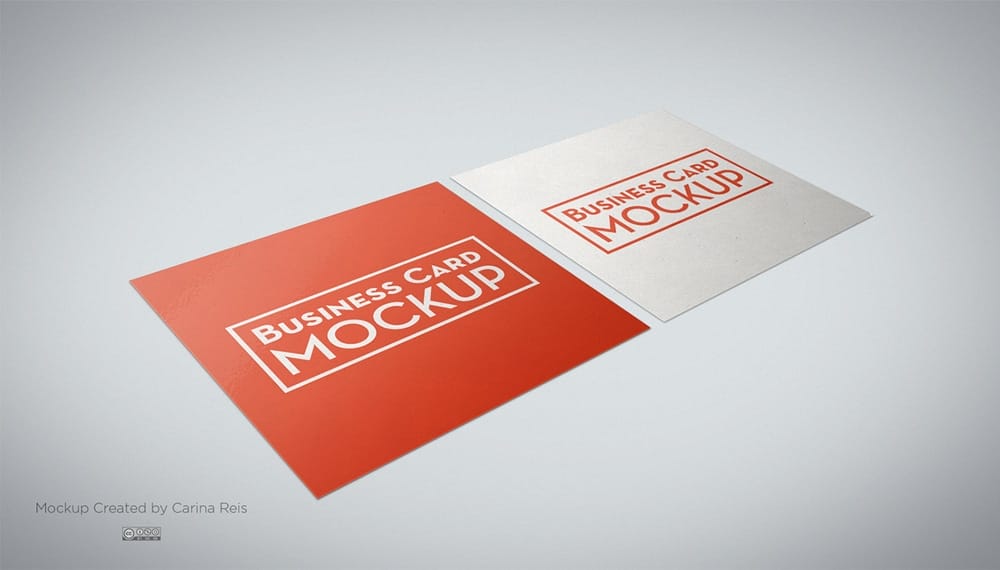 Free Square Business Card