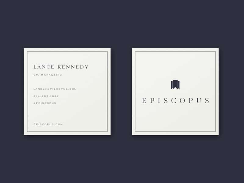 Free Square Business Card
