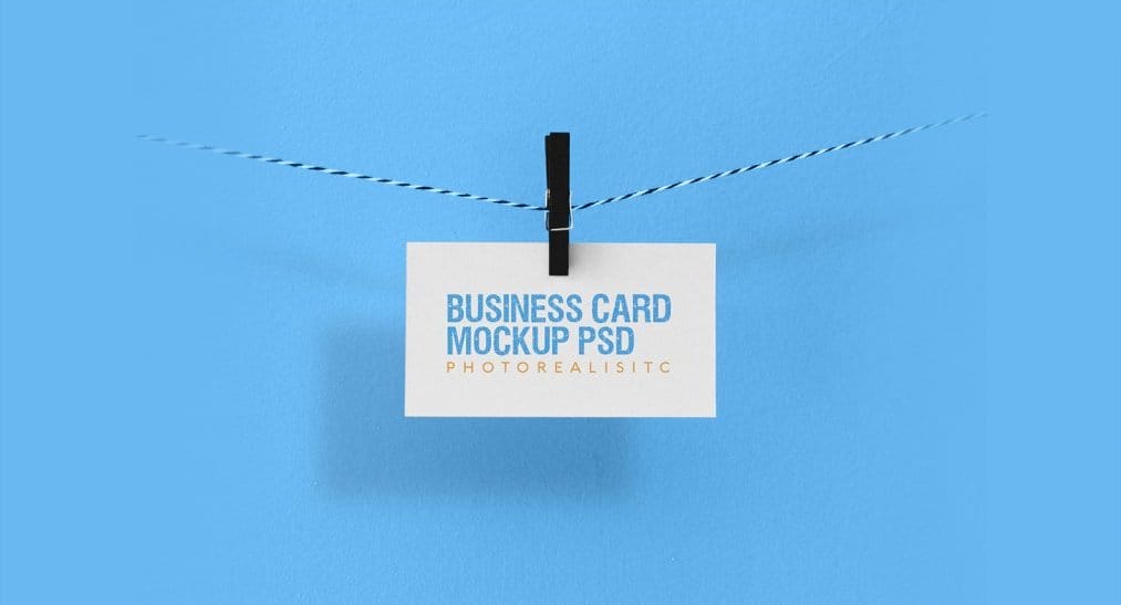 Free Stylish Photorealistic Business Card