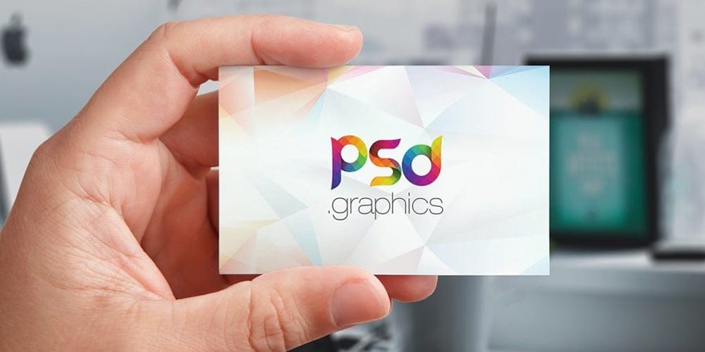 Hand Holding Business Card