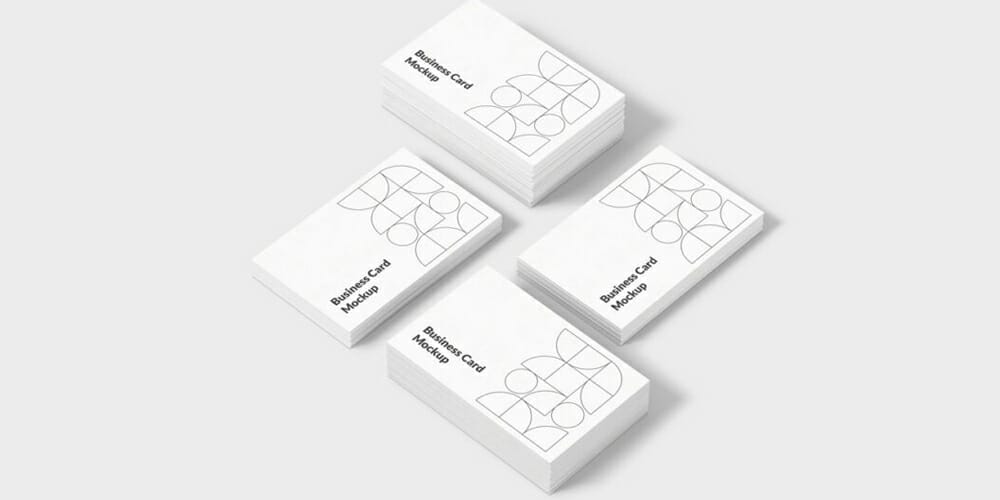 Modern Business Card Mockup