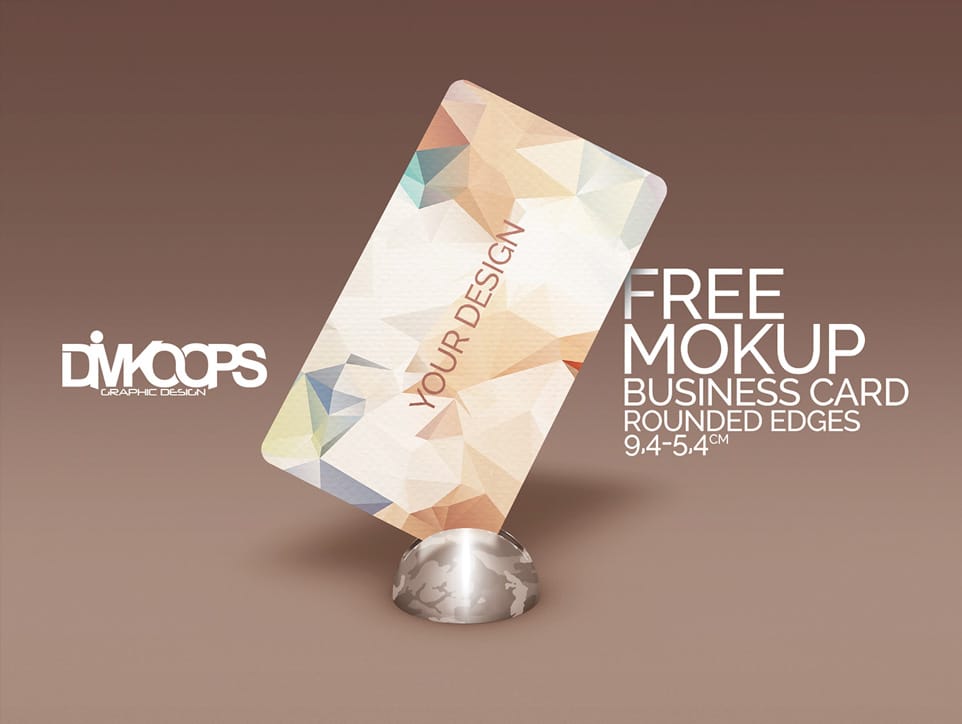 Rounded Edge Business Card