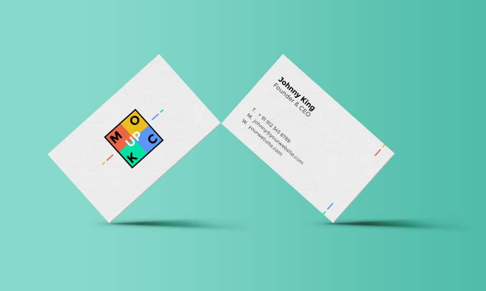 Standing Business Card
