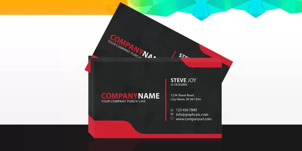 UI Designer Business Card