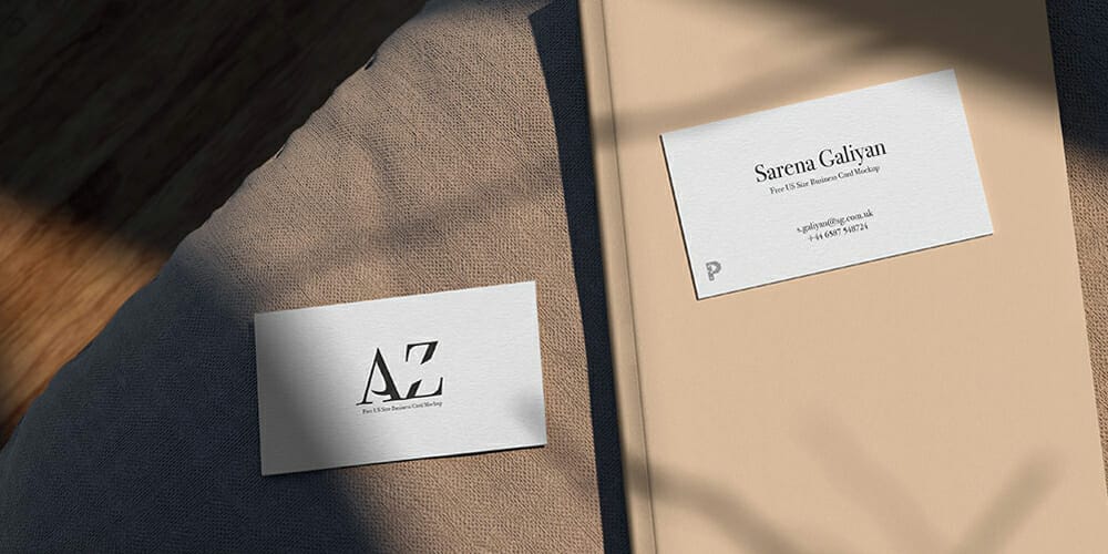 100+ Free Business Card Mockups PSD 31 US Size Business Card Mockup