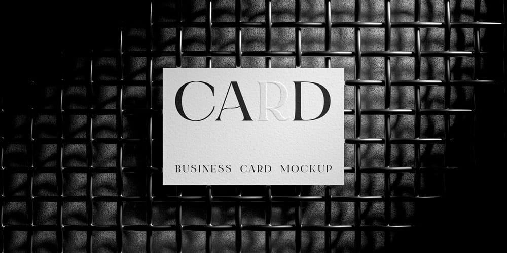 Urban Business Card Mockup PSD