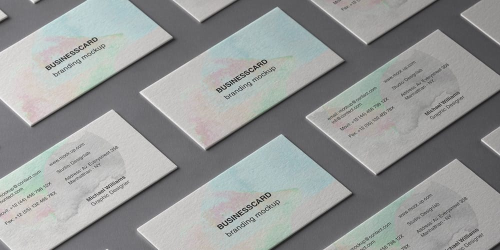 Simple and Beautiful Business Card Mockup