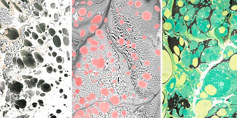 6 Paper Marbling Textures