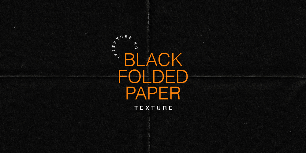 Black Folded Paper Texture