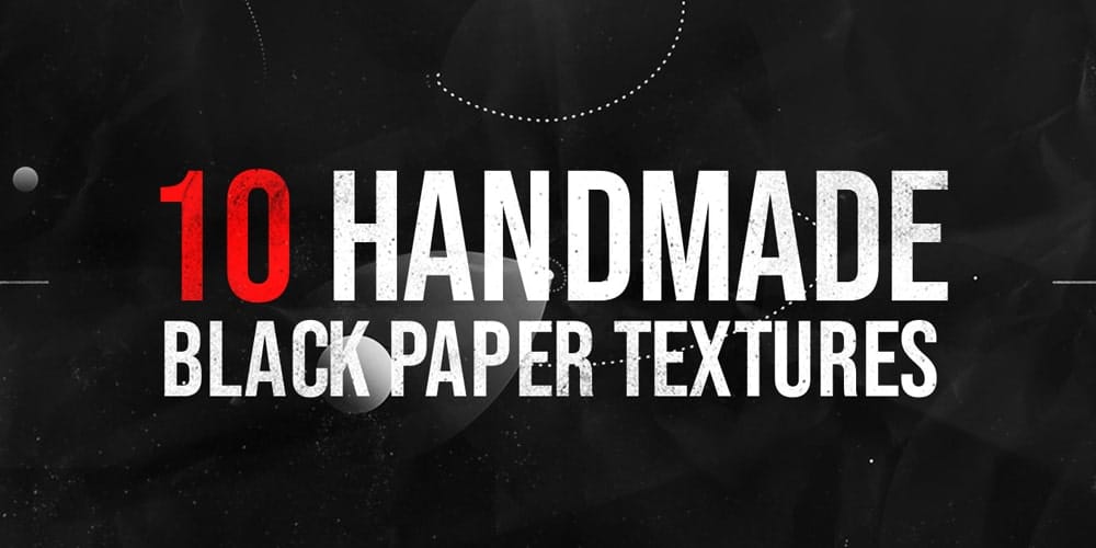 Black Paper Photoshop Textures