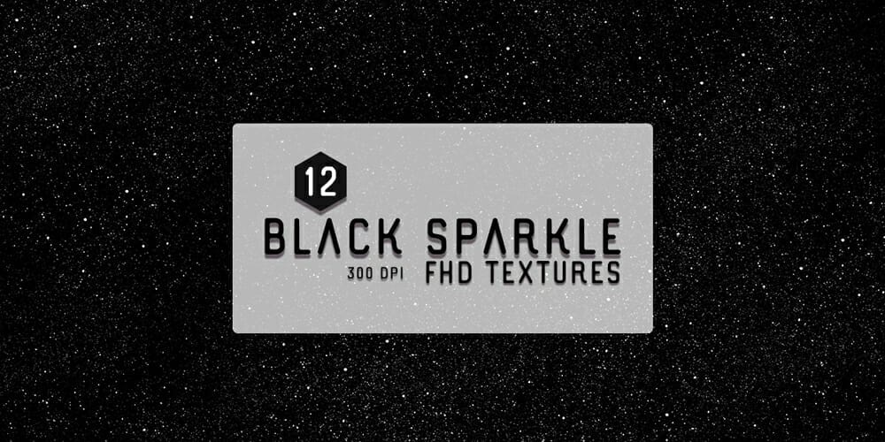 Black Sparkles Textures