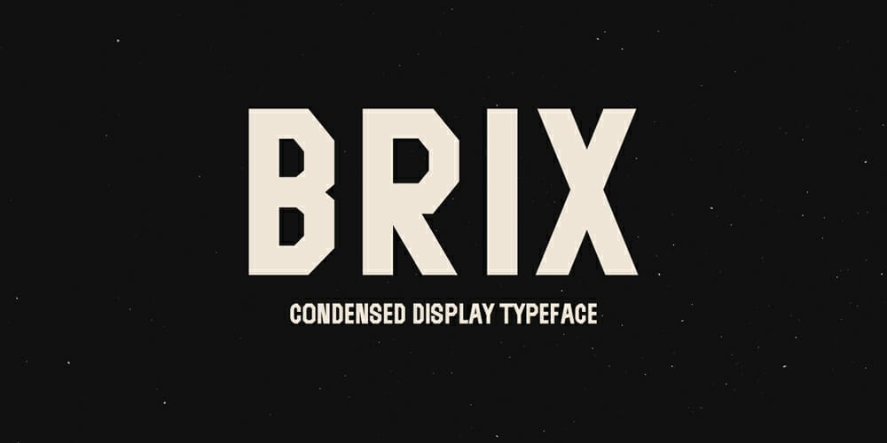 Brix Typeface