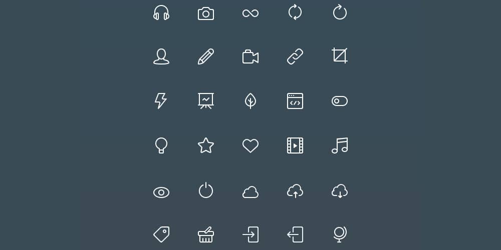 Buddha Line Icons