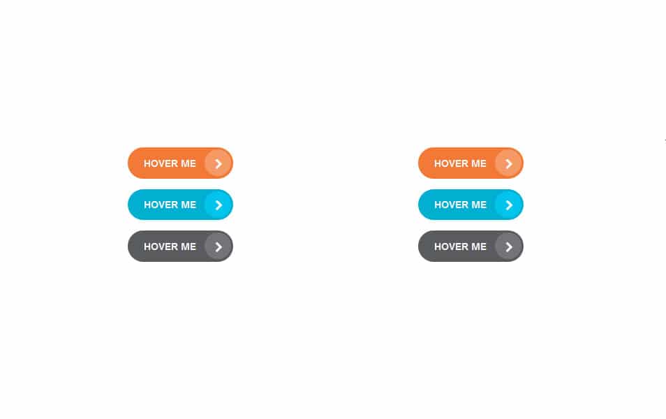 Buttons hover effect