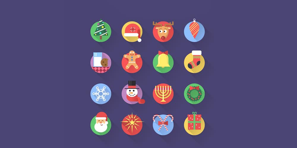 Christmas Icons PSD