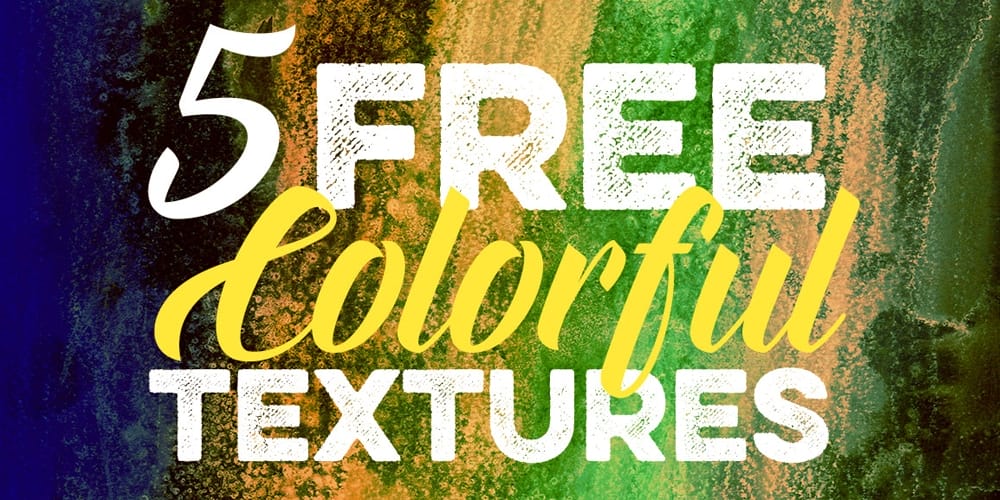 Colorful Hand Drawn Textures