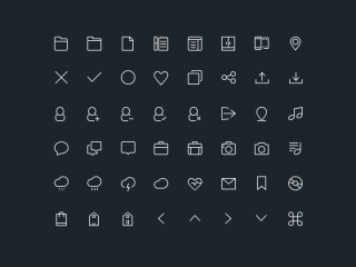 Complete collection of Free Icons 2014