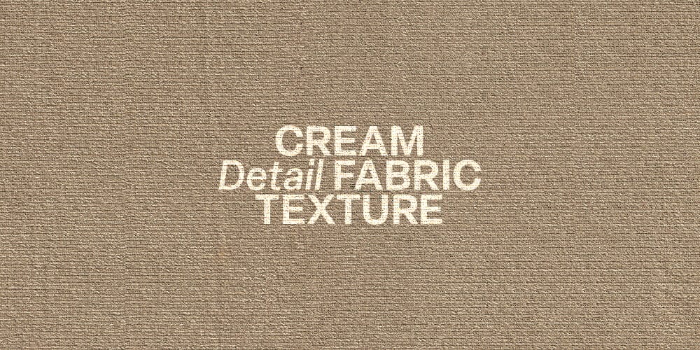 Cream Detail Fabric Texture