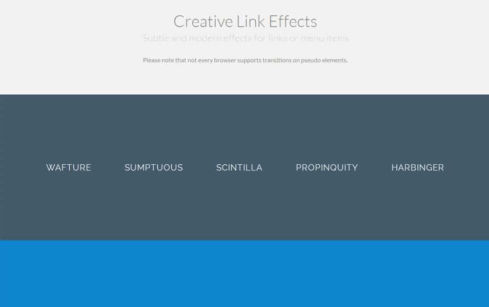 Creative Link Effects