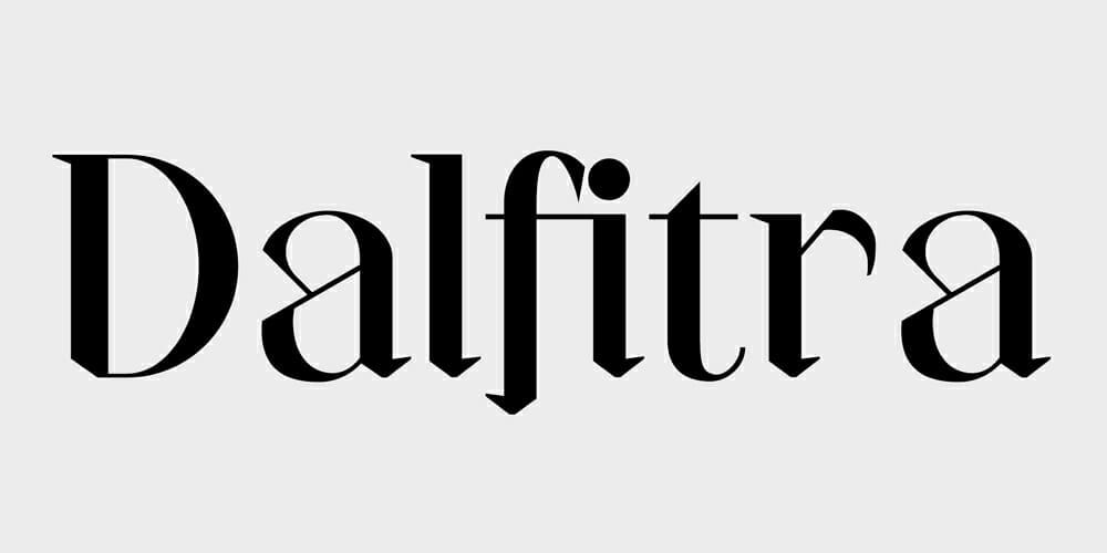 Dalfitra Typeface