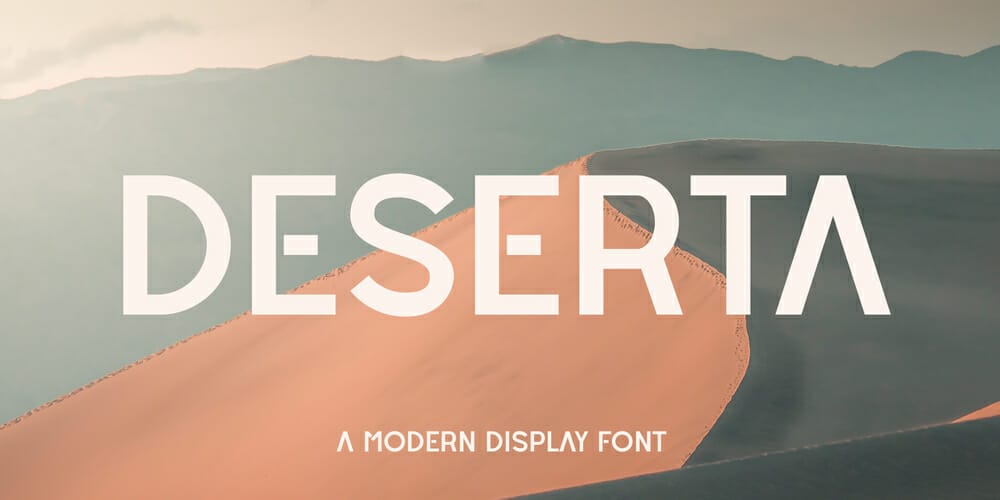Deserta Typeface