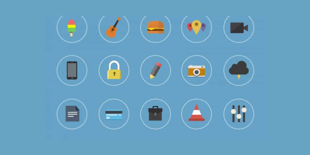 flat-icons-psd