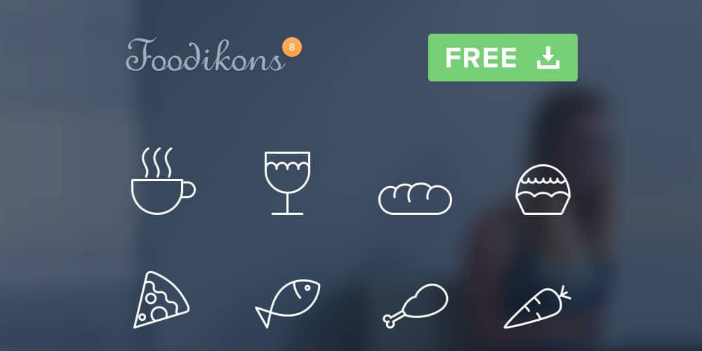 Foodikons PSD