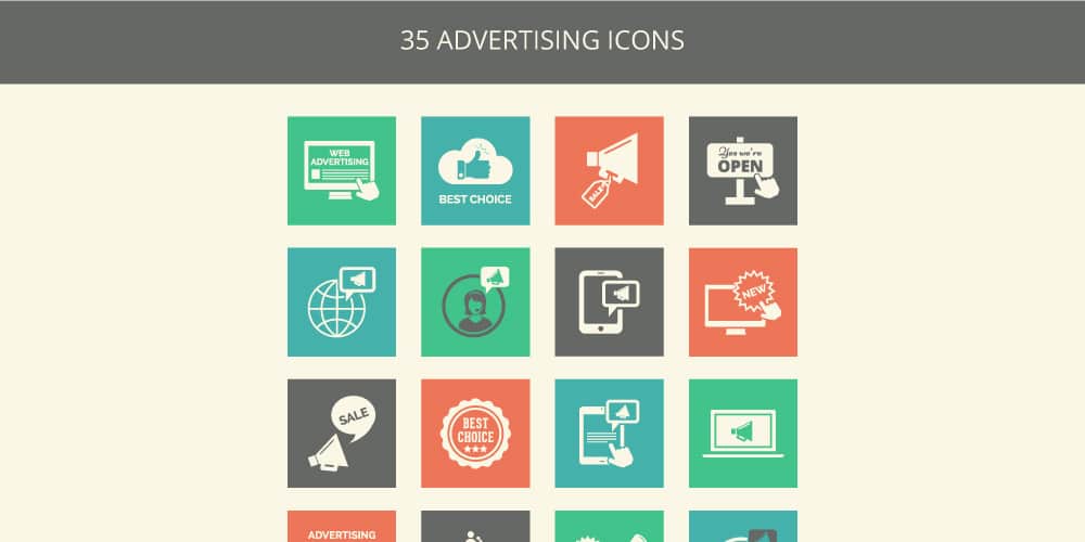 Free Advertising Icons