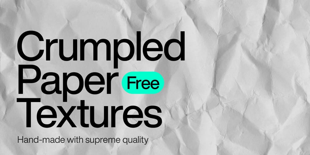 Free Crumpled Paper Textures