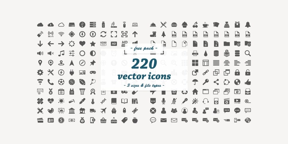 Free Flat Vector Icons