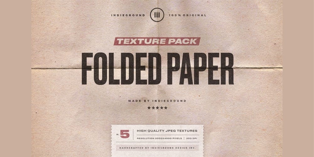 Free Folded Paper Textures