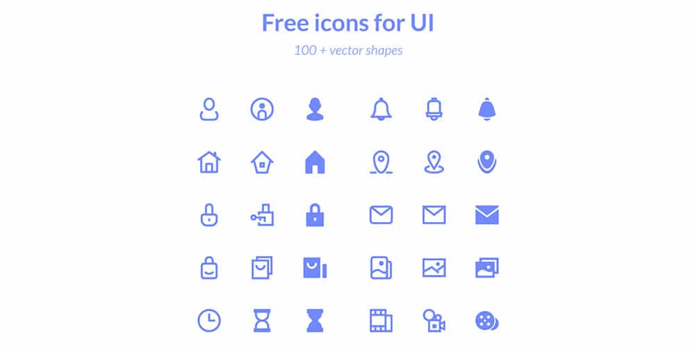 Free Icons for UI