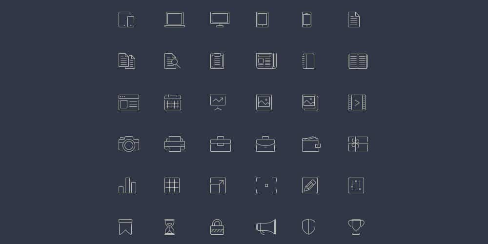 Free Line-Style Icons