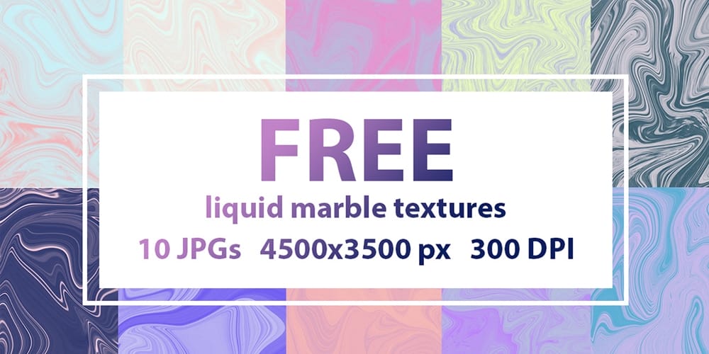 Free Liquid Marble Textures