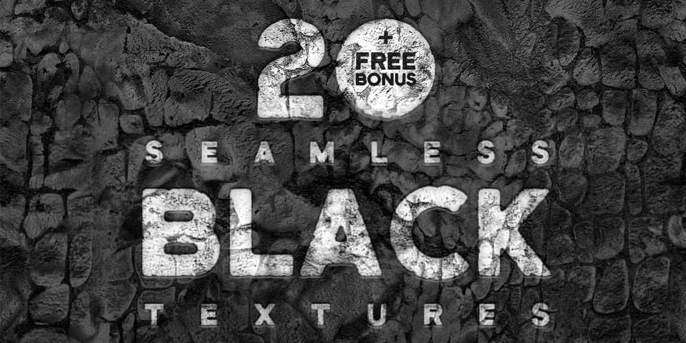 Free Seamless Black Textures