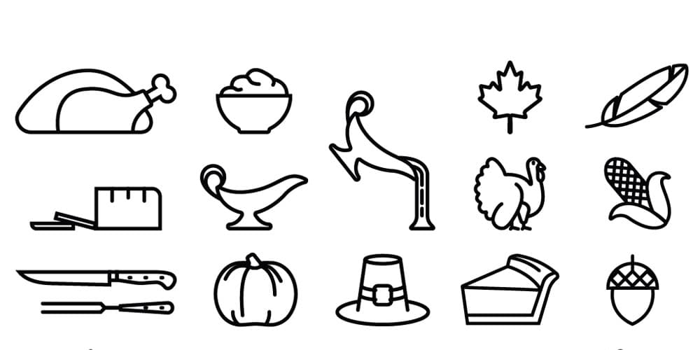 Free Thanksgiving Icons