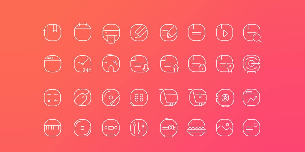 Free Vector Line Icons