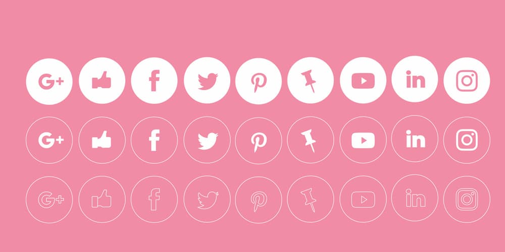 Free Vector Social Media Icons