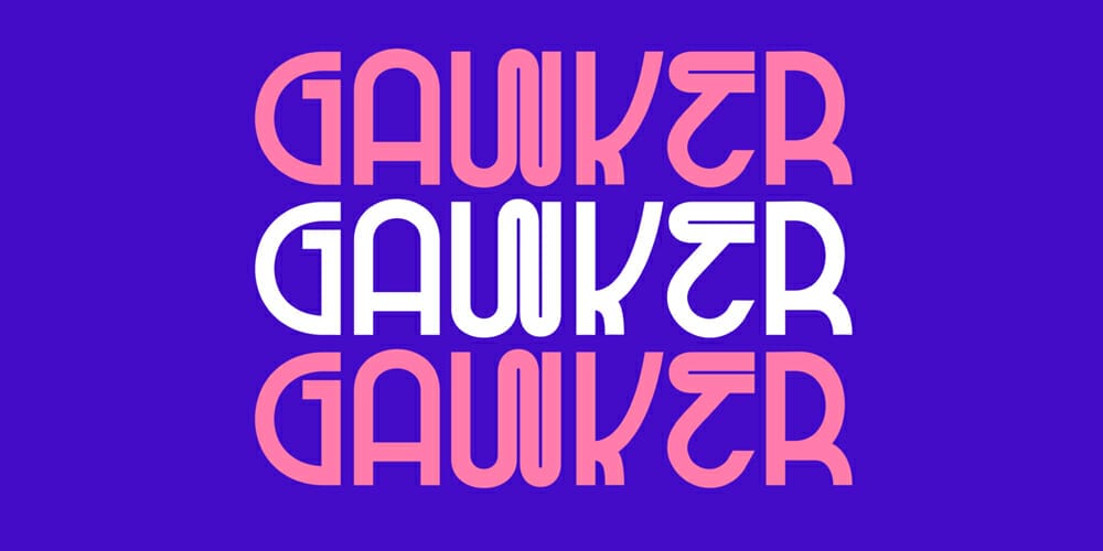 Gawker Typeface