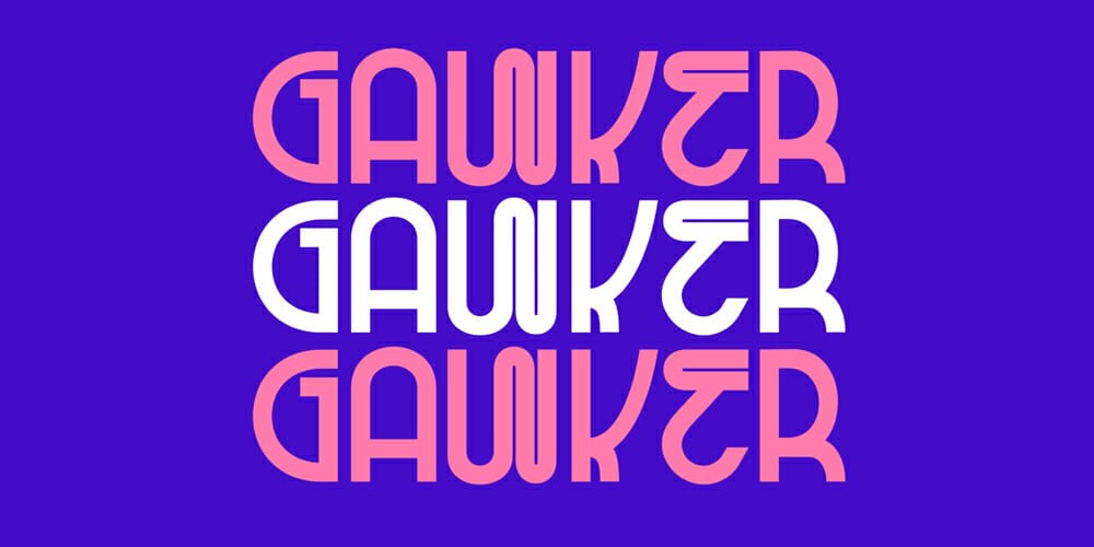 Gawker Typeface