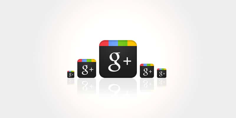 Design a Sleek Google+ Icon