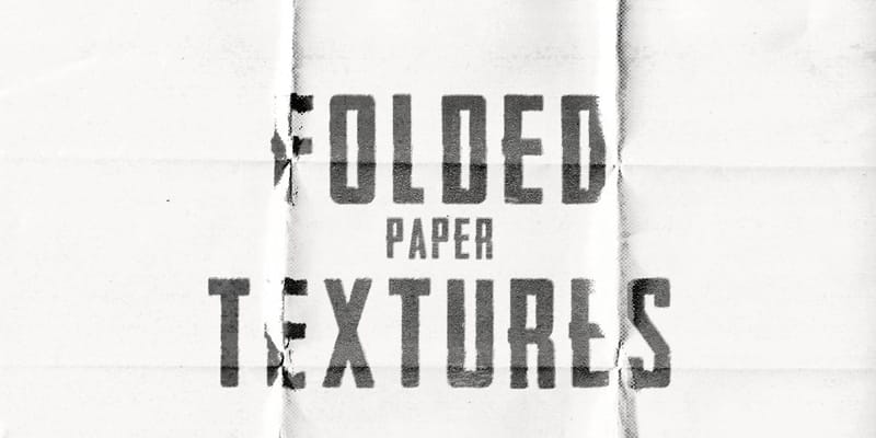 Hi-Res Folded Paper Textures