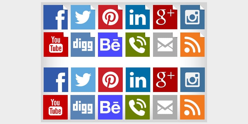 Hip To Be Free Social Icon Set