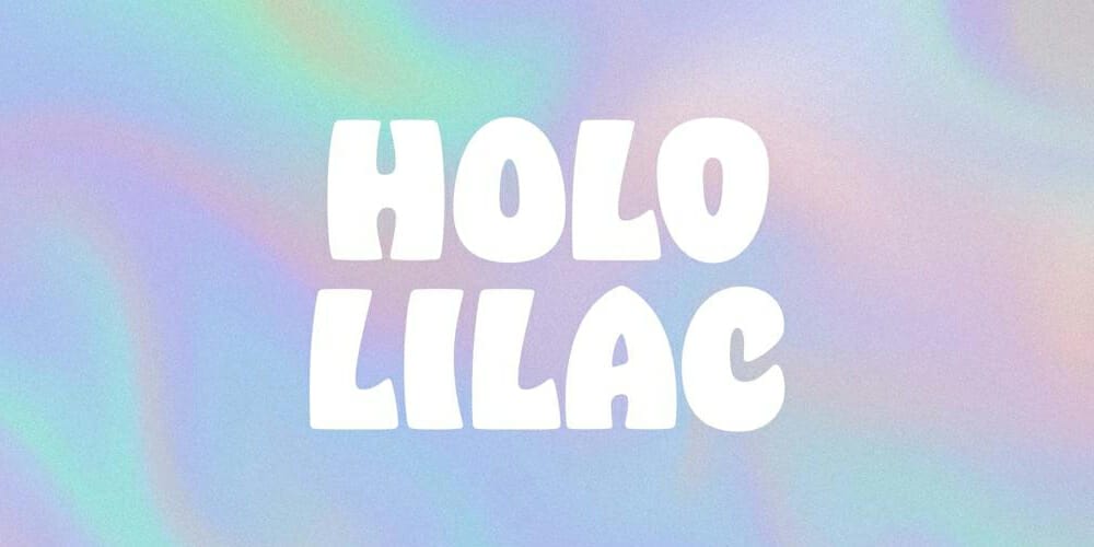 Holo Lilac Tetxures