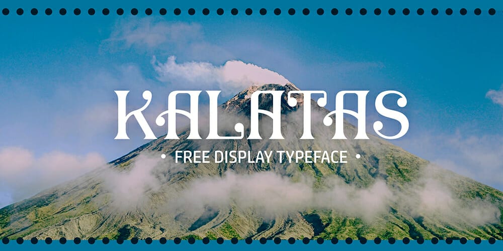 Kalatas Typeface