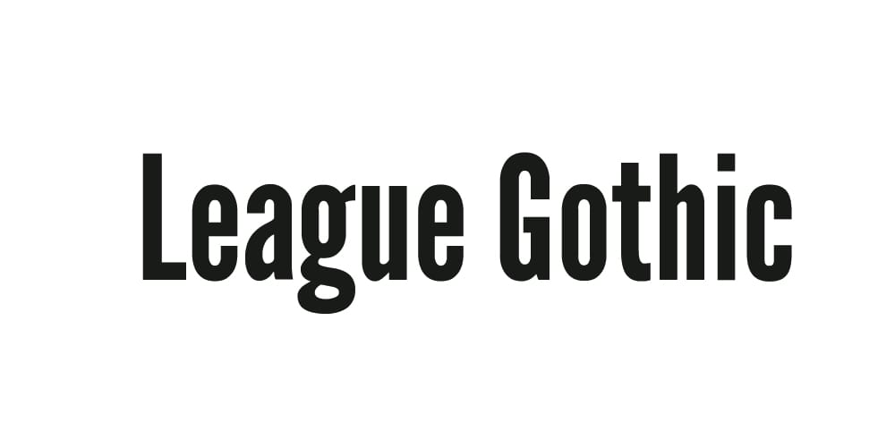 League Gothic