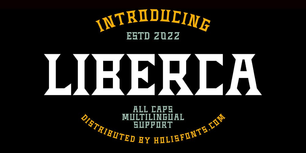 Liberca Typeface